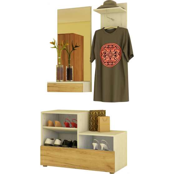 Zestaw do przedpokoju CITY Podstawowe (1)