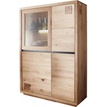 Kredens I drewniany z dzikiego dębu Lewy WZ-0159-6701 WZ-0159 DĄB Podstawowe