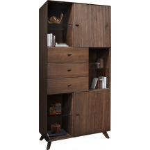 Witryna II drewniana z buku olejowanego WZ-0624-02.. WZ-0624 Podstawowe