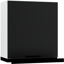 Szafka górna wisząca z okapem 1 drzwi W60/68 SLIM MAX Podstawowe (1)