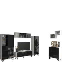 Zestaw mebli do salonu 1 BOSS Podstawowe (1)