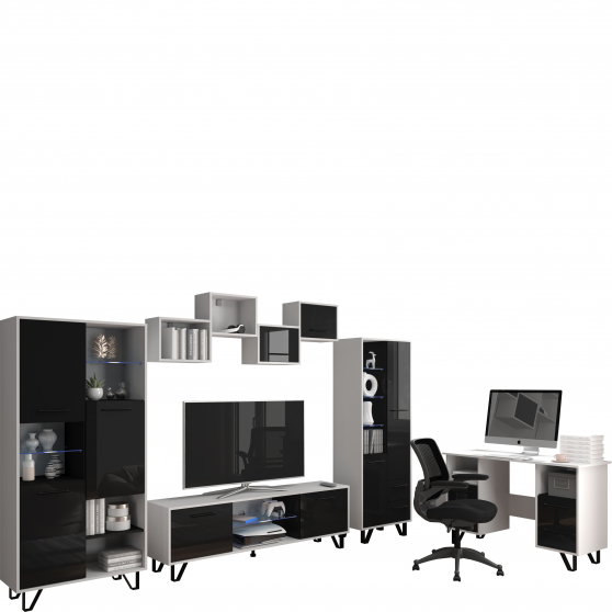 Zestaw mebli do salonu 2 BOSS Podstawowe (1)