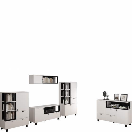 Zestaw mebli do salonu 1 VEGAS Podstawowe (1)