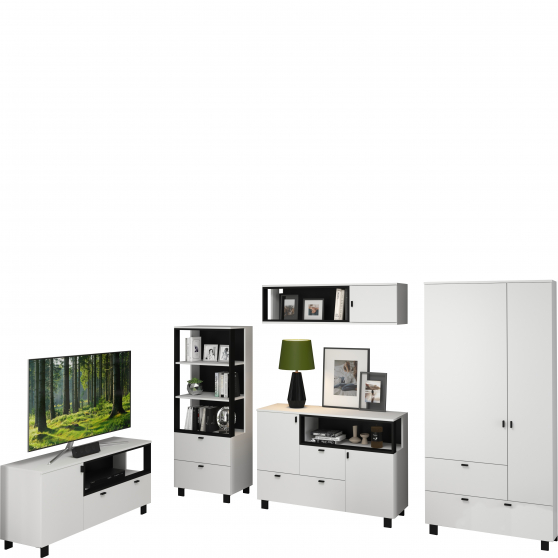 Zestaw mebli do salonu 4 VEGAS Podstawowe (1)