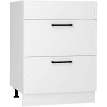 Szafka dolna pod piekarnik i płytę grzewczą D60PC S/2 ZAŚLEPKA EMILY Podstawowe (1)