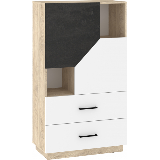 Regał niski 80 2D2S PAX-14 PAX Podstawowe (1)