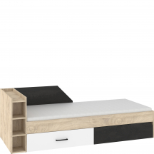 Łóżko 90 x 200 Lewe PAX-07 PAX Podstawowe (1)