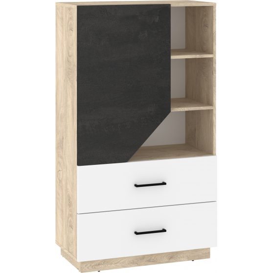 Regał niski 80 1D2S PAX-13 PAX Podstawowe (1)