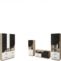 Zestaw mebli do salonu 2 PAX Podstawowe (1)