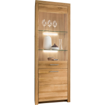 Witryna I drewniana z dębu olejowanego Prawa WZ-0169-0101 WZ-0169 Podstawowe