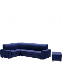 Narożnik rozkładany MECENAS Lewy + Pufa Podstawowe