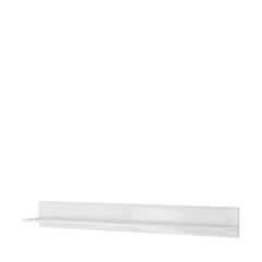 Półka długa 180 cm Biały Połysk 2497FJ02 TYP-02 TULSA Podstawowe