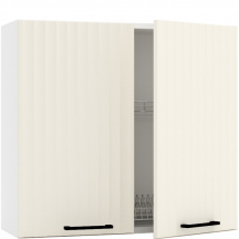 Szafka górna wisząca z suszarką 2 drzwi W80SU ALU TRACY Podstawowe (3)