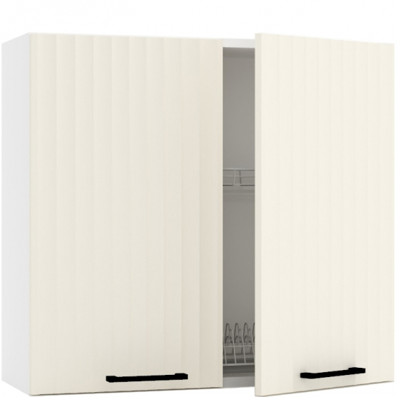 Szafka górna wisząca z suszarką 2 drzwi W80SU ALU TRACY Podstawowe (3)