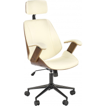 Fotel obrotowy IGNAZIO Kremowy Podstawowe