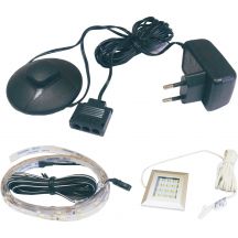 Pasek LED + oświetlenie górne NEO-12C Białe ciepłe Podstawowe