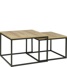 Zestaw dwóch ław kwadratowych Podstawowe (1)