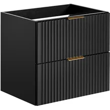 Szafka łazienkowa wisząca pod umywalkę 60 cm 82-60-B-2S ADEL BLACK Podstawowe