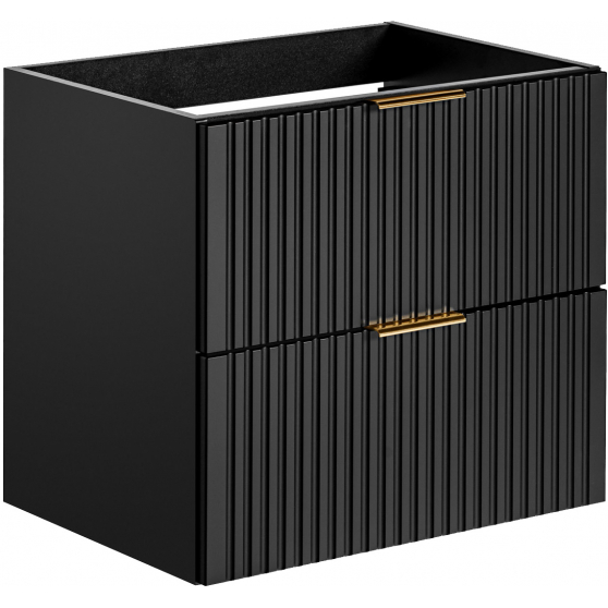 Szafka łazienkowa wisząca pod umywalkę 60 cm 82-60-B-2S ADEL BLACK Podstawowe