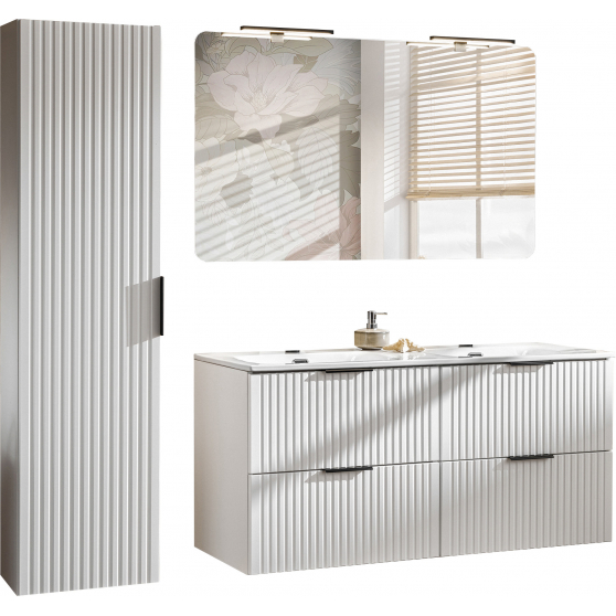 Zestaw mebli do łazienki SET 60-05 ADEL WHITE Podstawowe