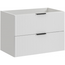 Szafka łazienkowa wisząca pod umywalkę 80 cm 82-80-B-2S ADEL WHITE Podstawowe