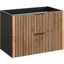 Szafka łazienkowa wisząca pod umywalkę 80 cm 82-80-D-2S XILO Podstawowe