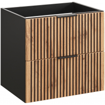 Szafka łazienkowa wisząca pod umywalkę 60 cm 82-60-D-2S XILO Podstawowe