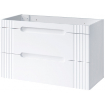 Szafka łazienkowa wisząca pod umywalkę 100 cm 82-100-D-2S FIJI WHITE Podstawowe