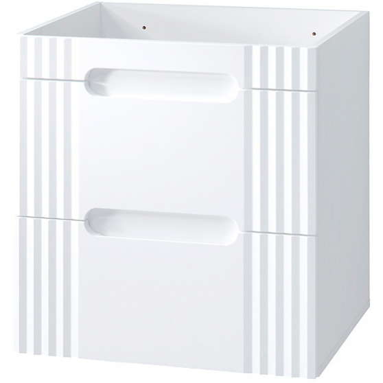 Szafka łazienkowa wisząca pod umywalkę 60 cm 82-60-D-2S FIJI WHITE Podstawowe