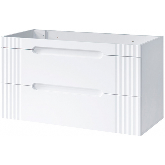 Szafka łazienkowa wisząca pod umywalkę 120 cm 82-120-D-2S FIJI WHITE Podstawowe