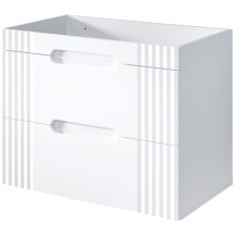 Szafka łazienkowa wisząca pod umywalkę 80 cm 82-80-D-2S FIJI WHITE Podstawowe