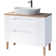 Szafka łazienkowa stojąca z umywalką 82-100-D-2S FIJI WHITE Podstawowe