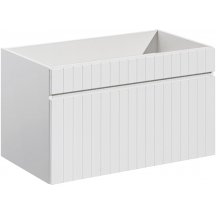 Szafka łazienkowa wisząca pod umywalkę 80 cm 82-80-D-1S ICONIC WHITE Podstawowe