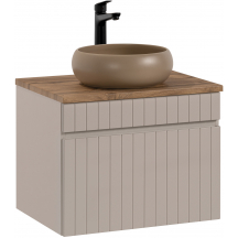 Szafka łazienkowa wisząca z umywalką 82-60-D-1S ICONIC CASHMERE Podstawowe