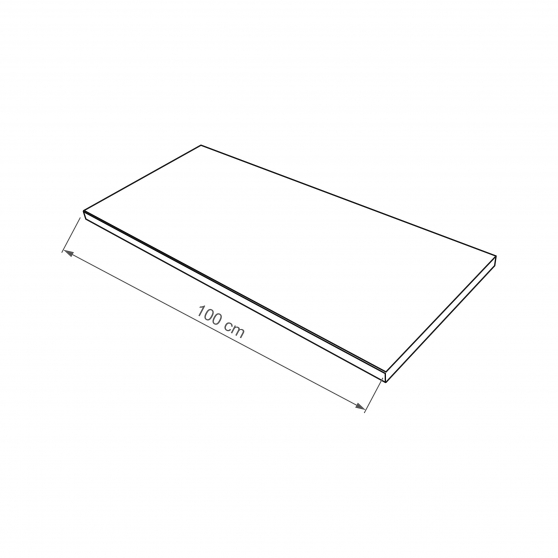 Blat 60 cm na metry bieżące Marmur Roma do kuchni KAM SET Podstawowe