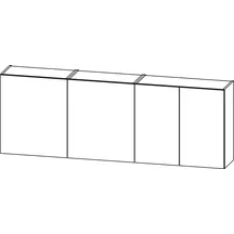 Zestaw szafek górnych 200 cm Biały Platynowy KAM SET Podstawowe (1)