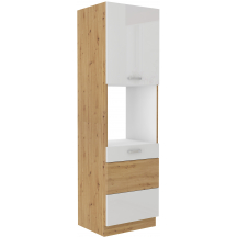 Szafka dolna wysoka słupek pod zabudowę piekarnika 60 DP-210 2F ARTISAN BIAŁY POŁYSK Podstawowe