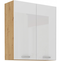 Szafka górna wisząca 2 drzwi 80 G-90 2F ARTISAN BIAŁY POŁYSK Podstawowe