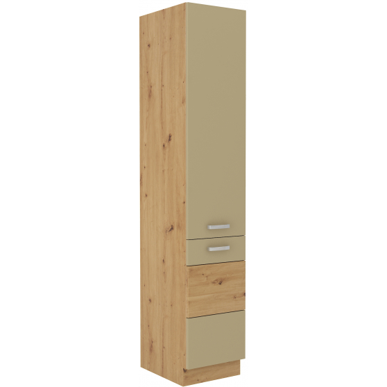 Szafka dolna wysoka słupek 40 DK-210 2F ARTISAN CAPPUCINO POŁYSK Podstawowe