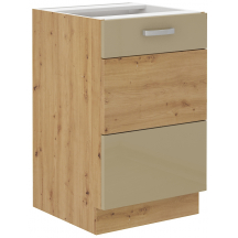 Szafka pod zlewozmywak 1 drzwi 50ZL 1F ARTISAN CAPPUCINO POŁYSK Podstawowe