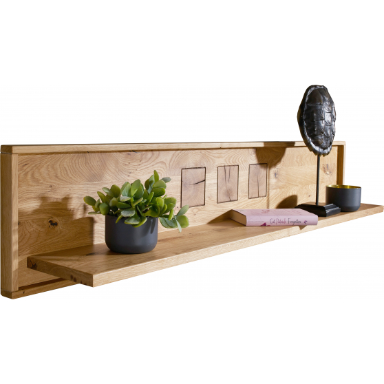 Półka II drewniana z dzikiego dębu WZ-0315-1011 WZ-0315 DĄB Podstawowe