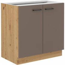 Szafka dolna stojąca 2 drzwi 80 D 2F BOLONIA Podstawowe