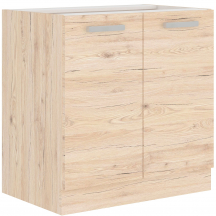 Szafka dolna stojąca 2 drzwi 80 D 2F BORDEAUX Podstawowe