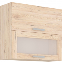 Szafka górna wisząca z witryną 80 GUS-72 BORDEAUX Podstawowe