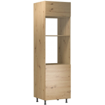 Szafka dolna wysoki słupek pod zabudowę piekarnika i mikrofali 2 drzwi D60PM LANGEN Podstawowe (1)