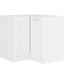 Szafka kuchenna stojąca narożna 1 drzwi 89 x 89 ND 1F EKO WHITE Podstawowe