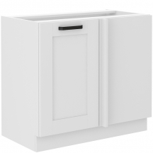 Szafka dolna stojąca narożna 1 drzwi 105 ND 1F LUNA BIAŁY MAT Podstawowe (1)