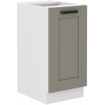 Szafka dolna stojąca 1 drzwi 40 D 1F LUNA CLAY GREY Podstawowe (1)