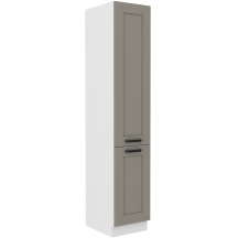 Szafka dolna wysoka słupek 40 DK-210 2F LUNA CLAY GREY Podstawowe (1)