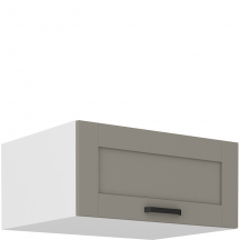 Szafka górna nadstawka 1 klapa 80 NAGU-36 1F LUNA CLAY GREY Podstawowe (1)